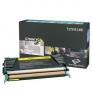 LEXMARK C736N CARTUS TONER YELLOW RETURN C736H1YG 10K ORIGINAL