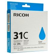 RICOH AFICIO GX E3300N CARTUS GEL CYAN GC-31C 405689 1K ORIGINAL